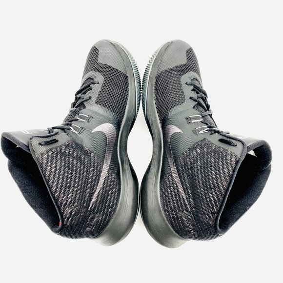 Nike Mens Air Precision NBK ‘Black Gray’ Basketball Shoes 898452-001 Size 10 - Picture 6 of 10